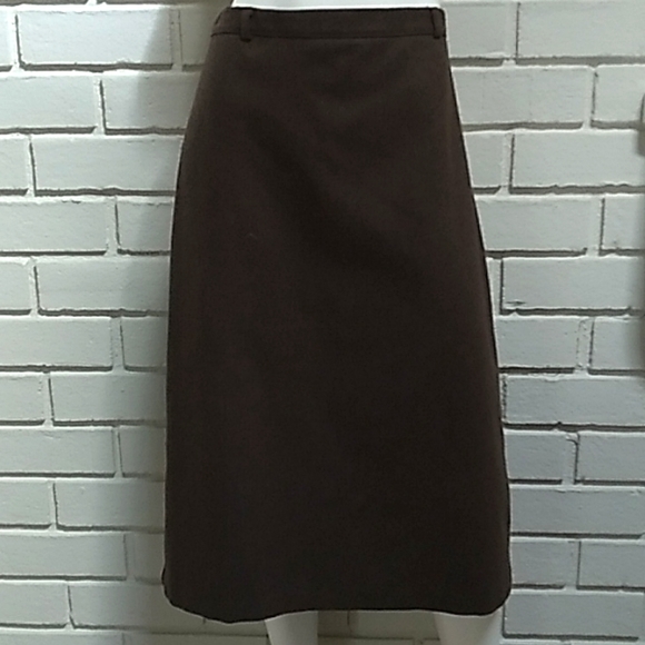 rrr Russ Dresses & Skirts - Vintage rrr Russ Brown Skirt. Size 16 NWT